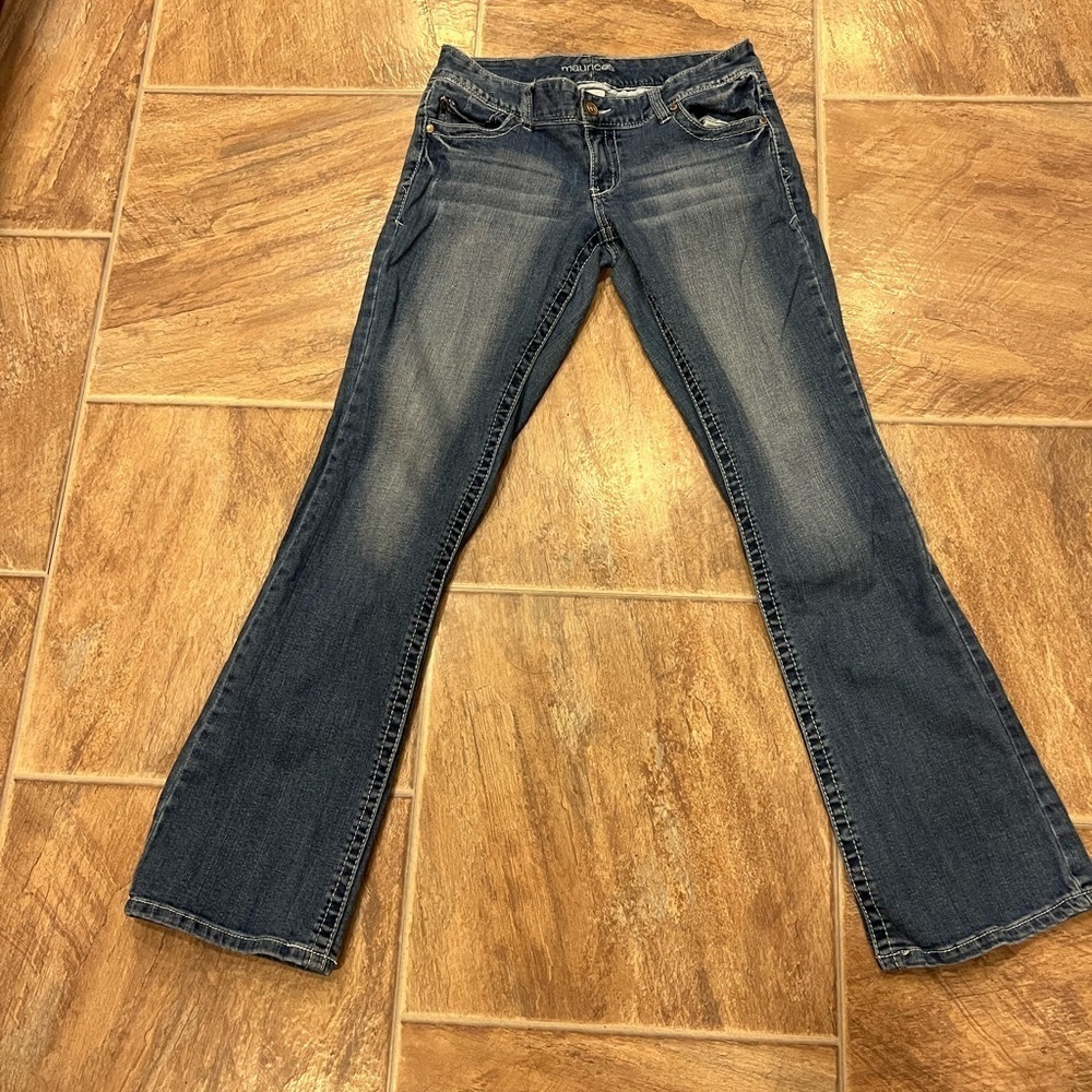 Maurice’s Women’s Blue Jeans Sz 7/8 Regular